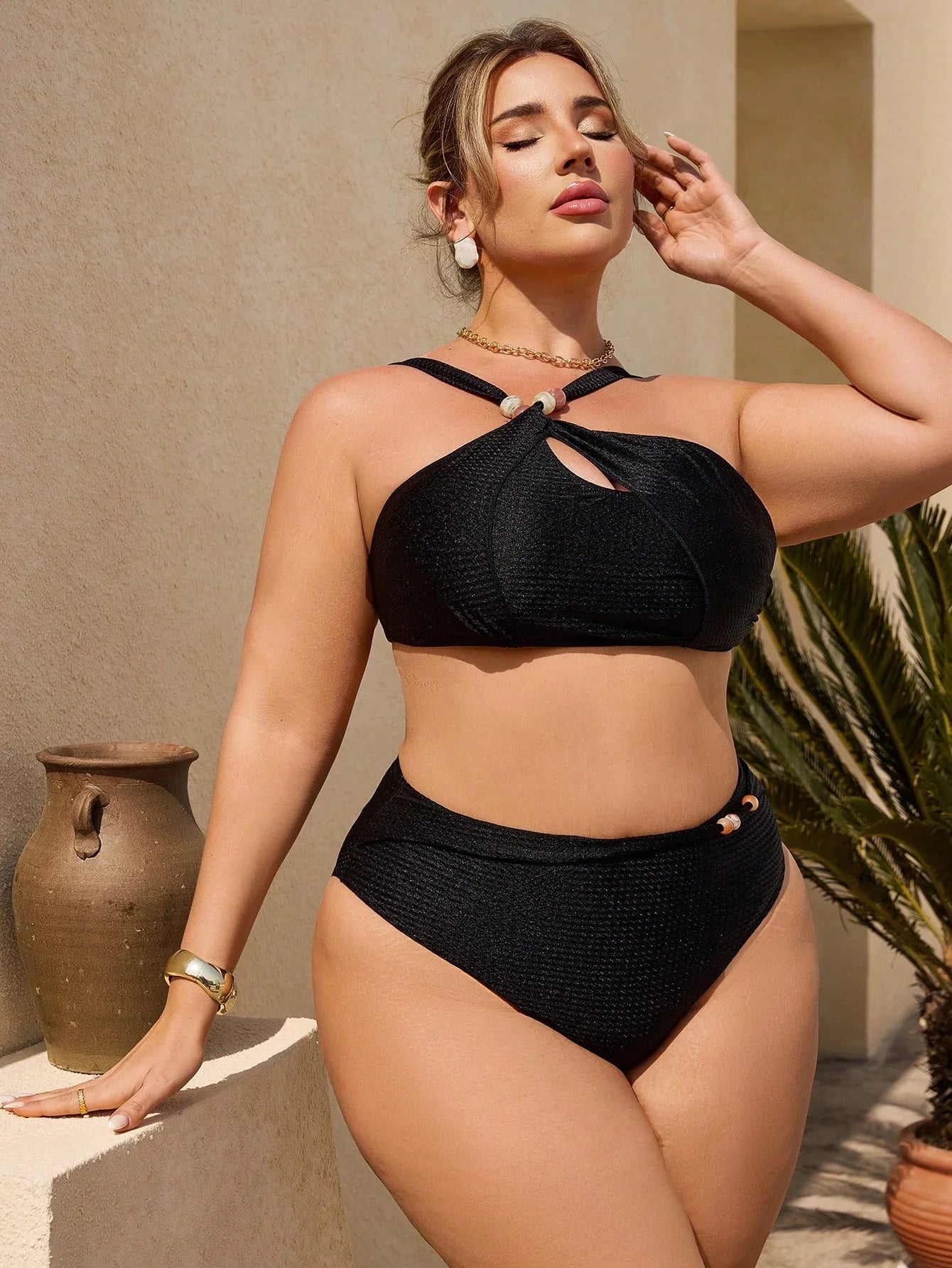 BiquĂni Plus Size Elegante Sofia