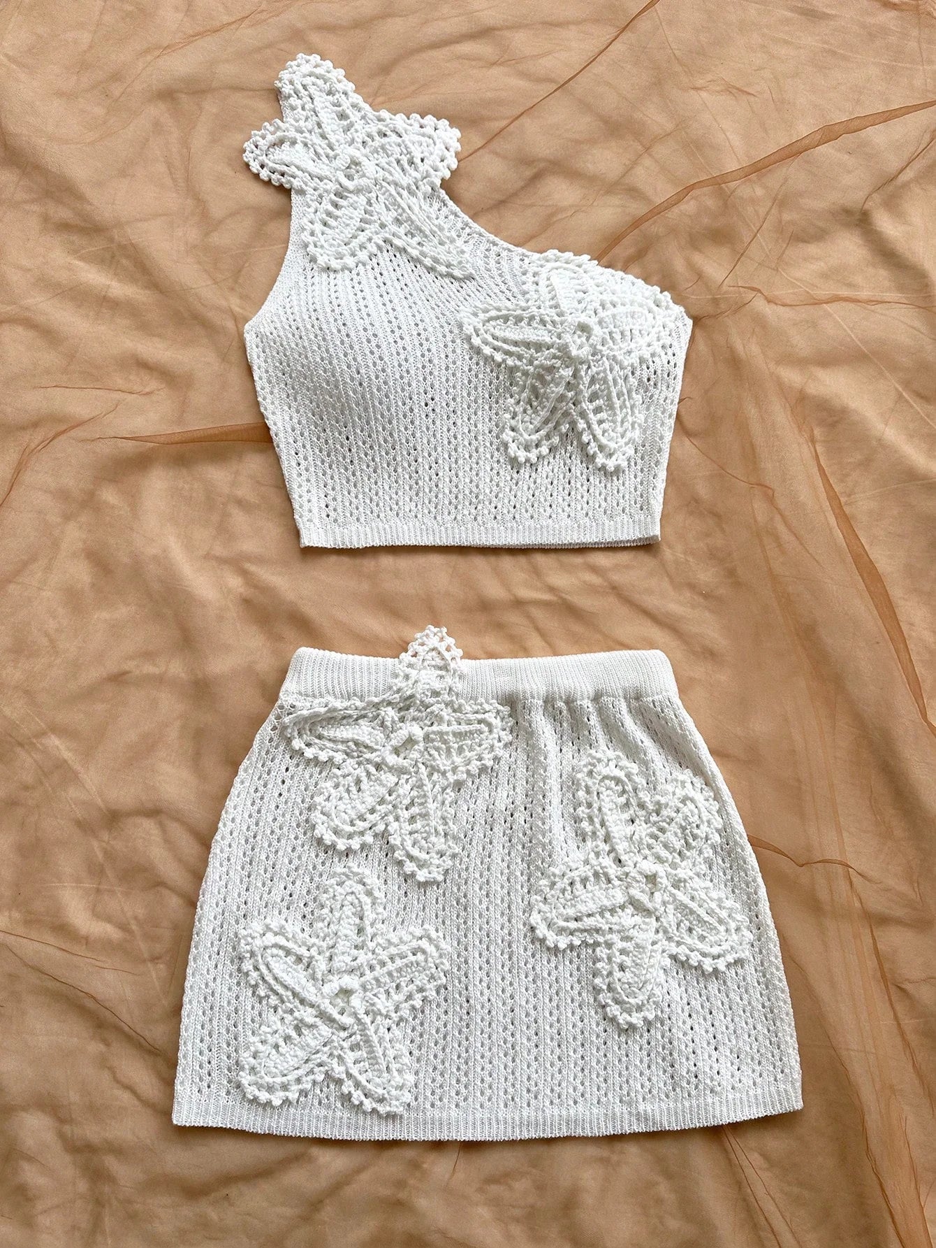 Conjunto Praiano CrochĂȘ Alice