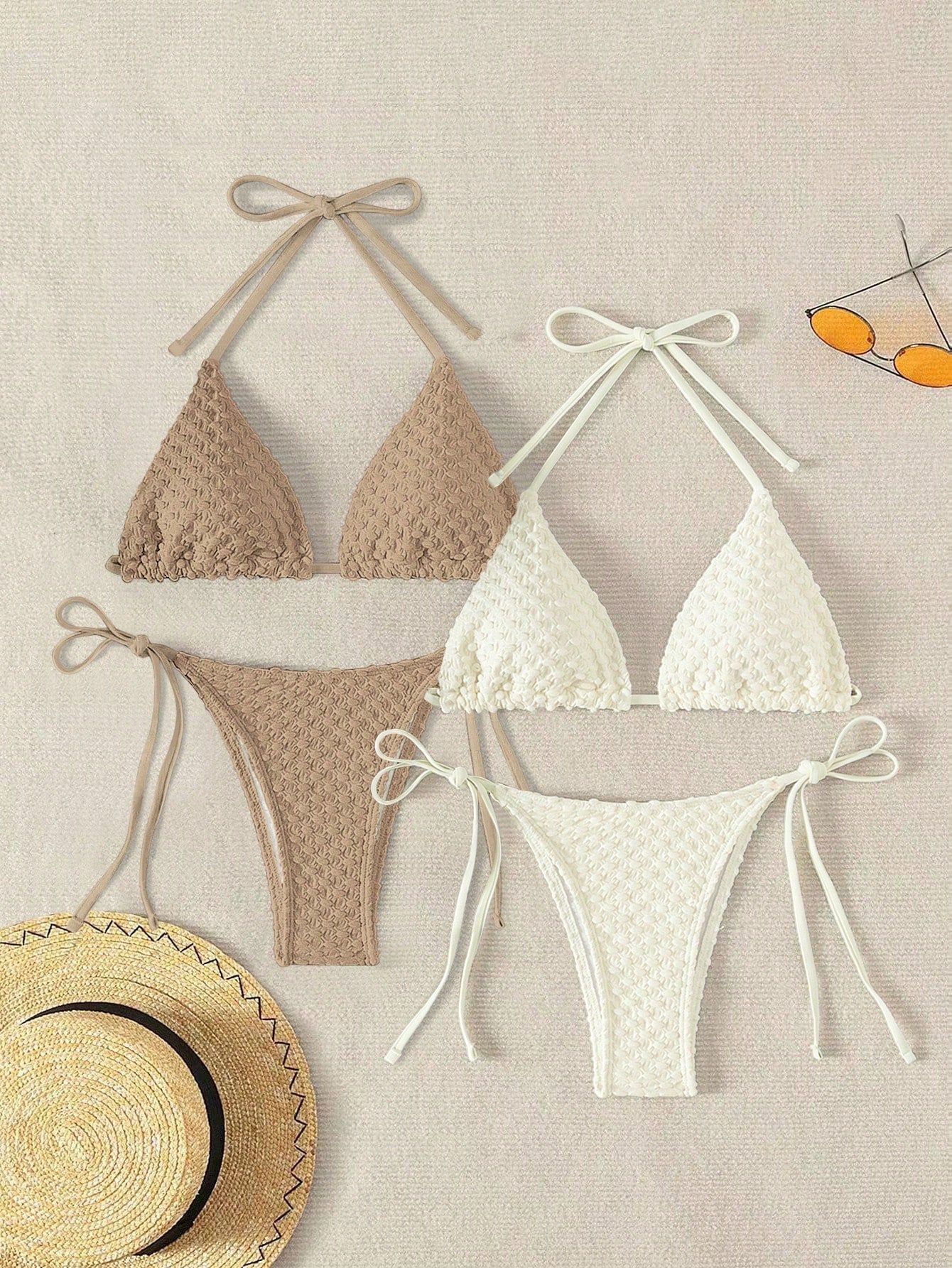 Kit 2 Conjuntos de BiquĂni Cortininha