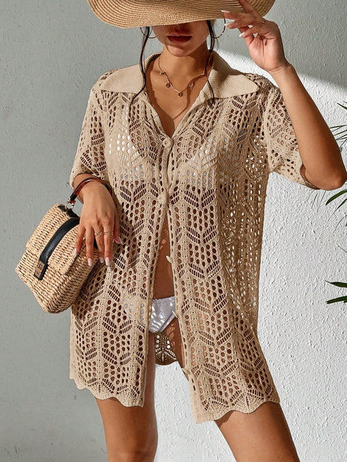 Kimono de CrochĂȘ - Estilo Praia Casual