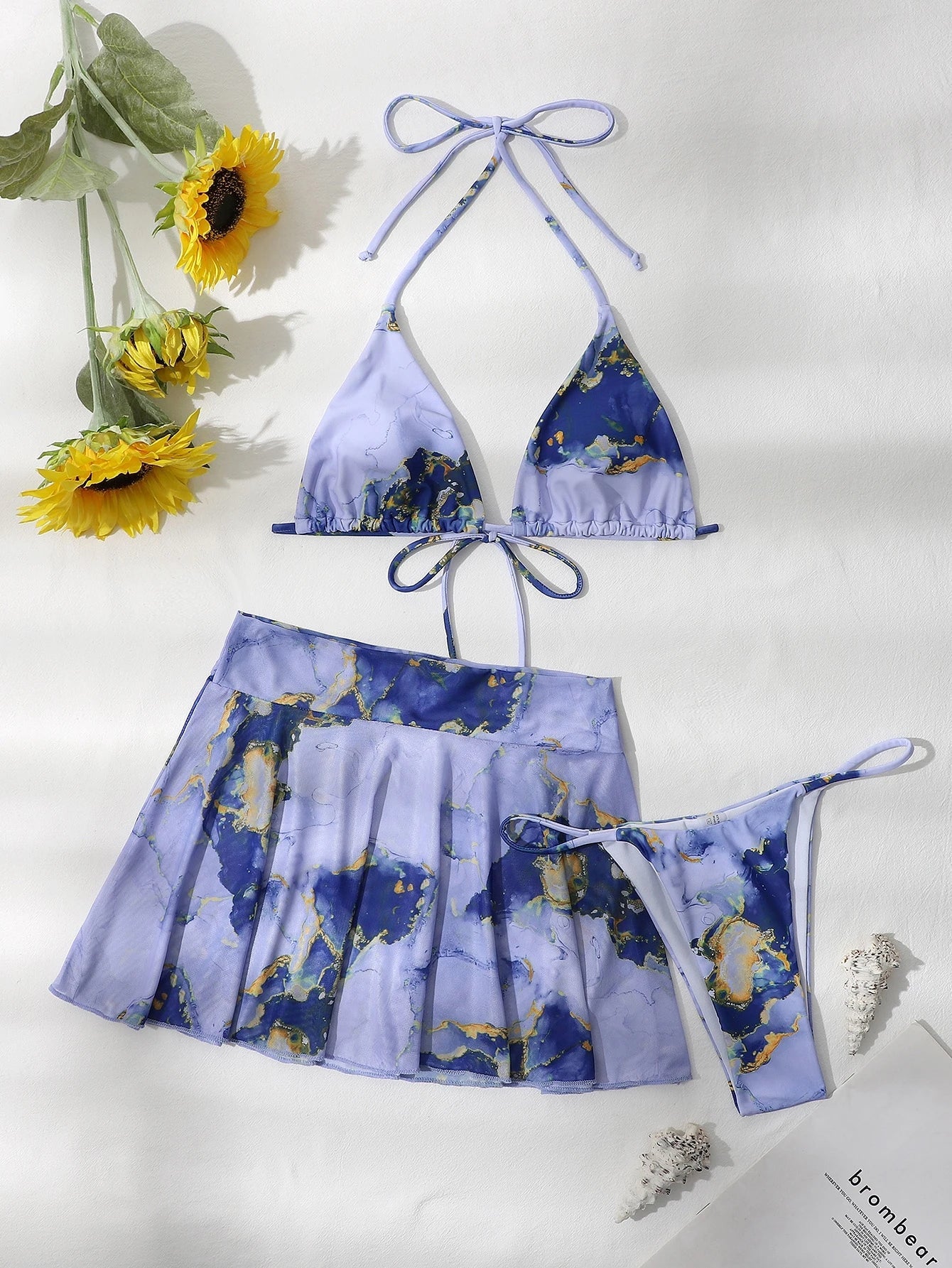 Conjunto de Biquíni 3 Peças Hannah