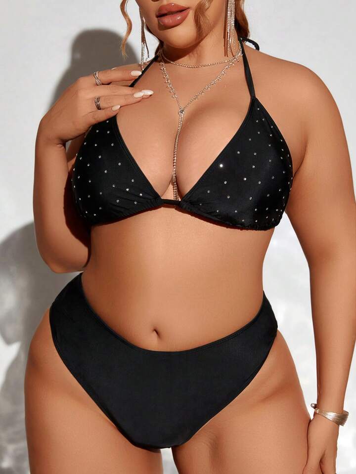 Biquíni Plus Size + Saia de Praia - Jasmine