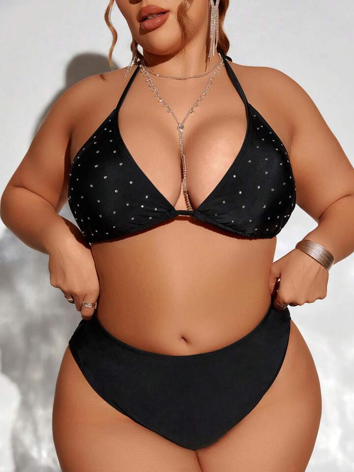 Biquíni Plus Size + Saia de Praia - Jasmine