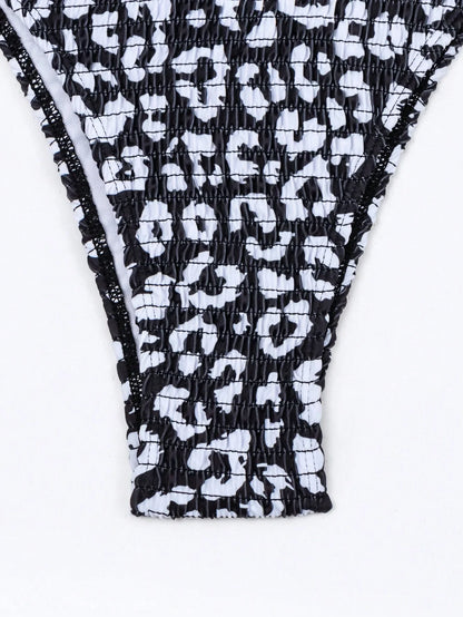 Conjunto de 3 peças Saia Tropical