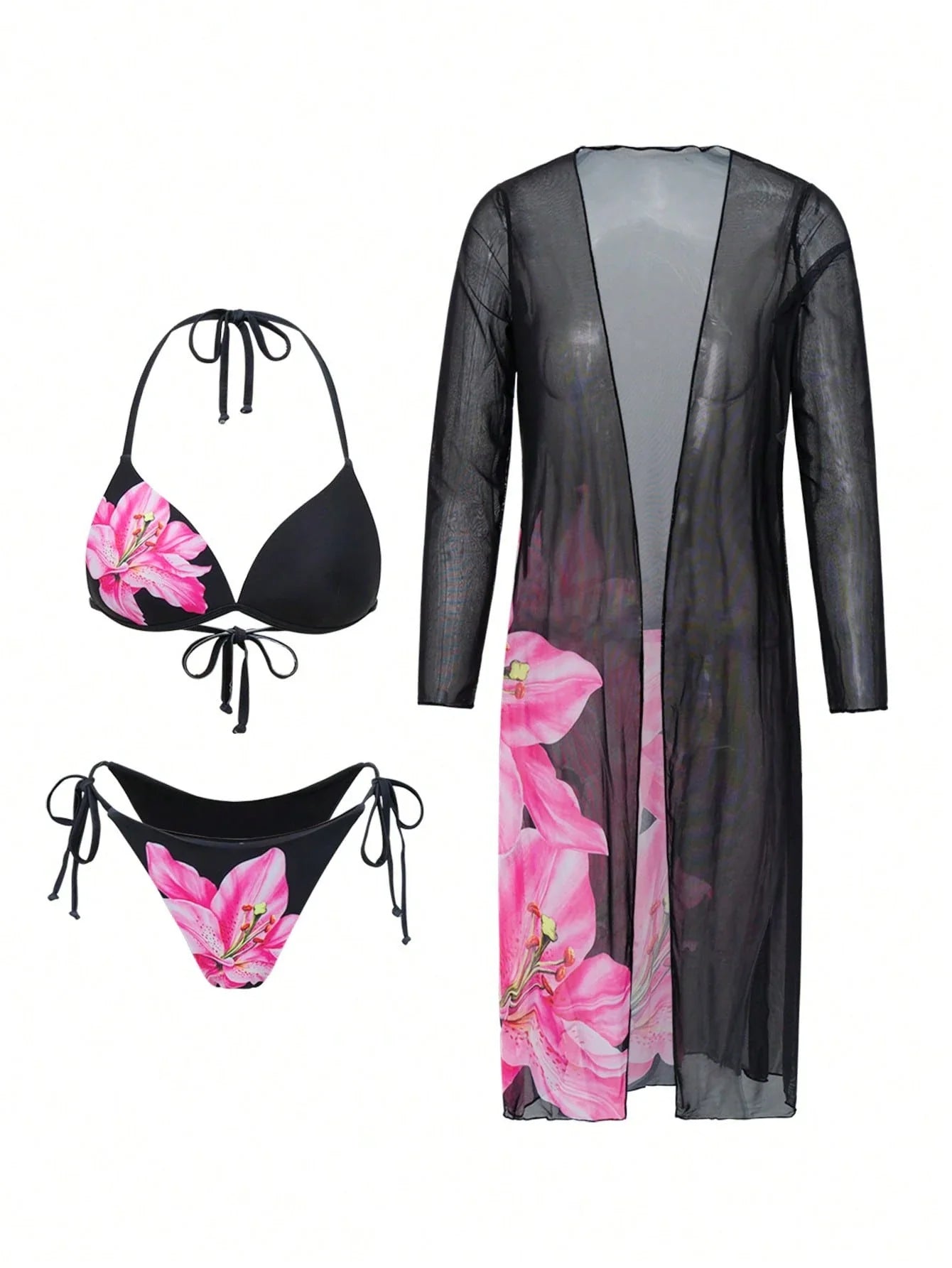 Conjunto de Biquíni 3 Peças Zoey