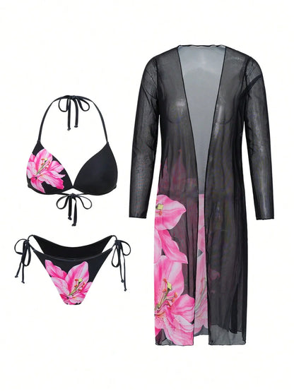 Conjunto de Biquíni 3 Peças Zoey