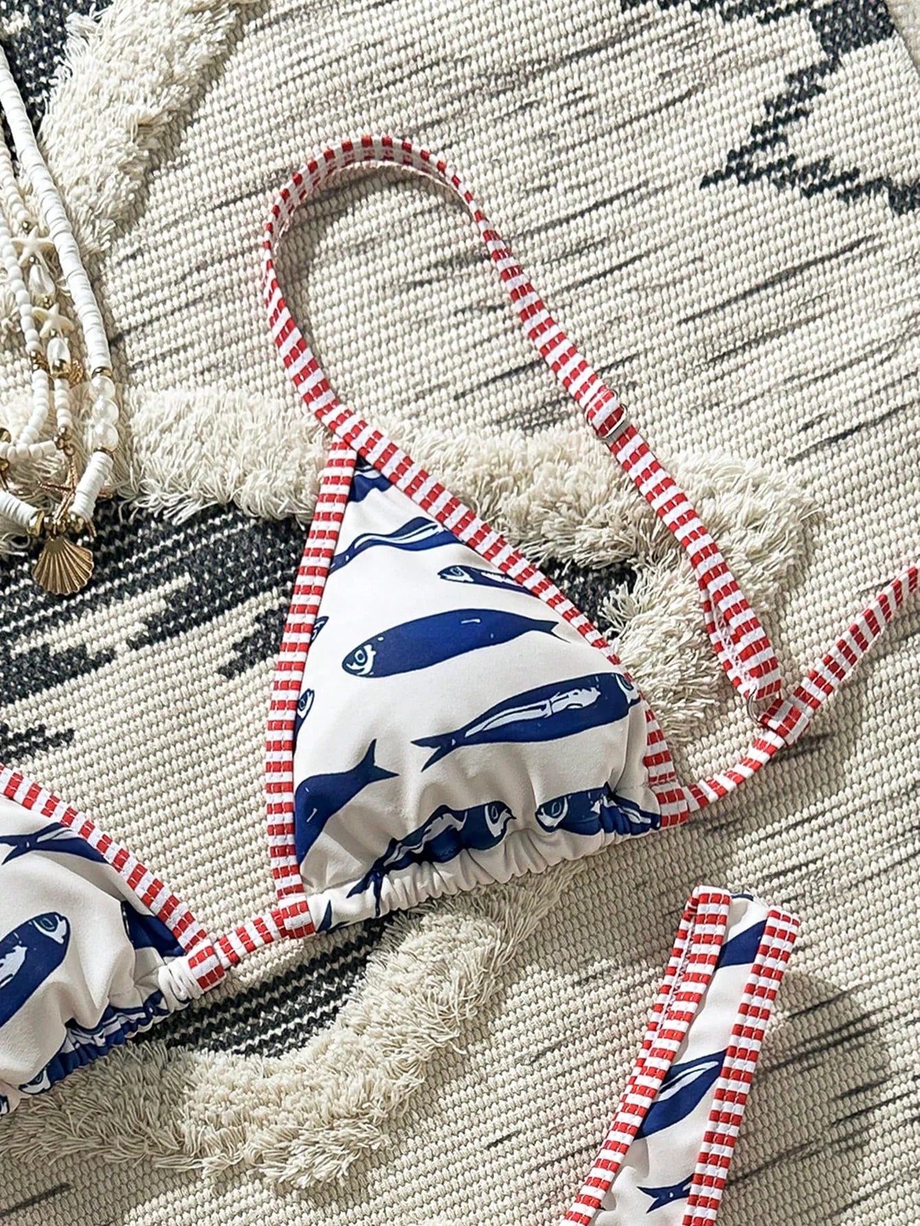 Biquíni Estampa Sardinha Cortininha