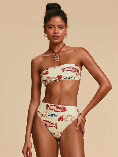 Biquíni Estampa Peixe