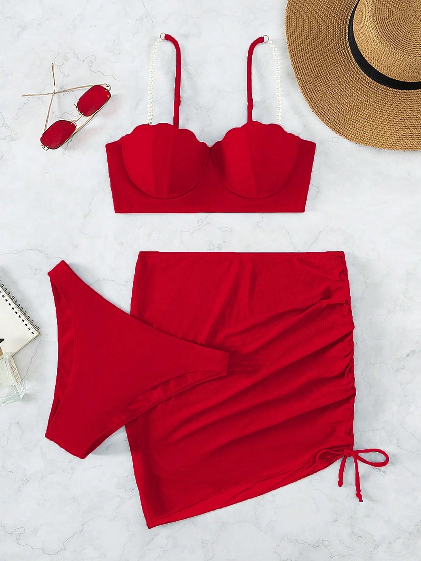 Conjunto de Biquíni 3 Peças Grace