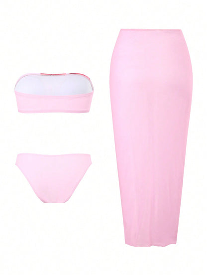 Conjunto Biquíni Clean Girl 3 Peças