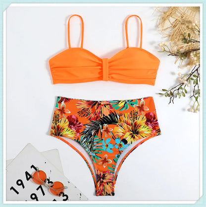 Biquíni Estampa Tropical Vivian