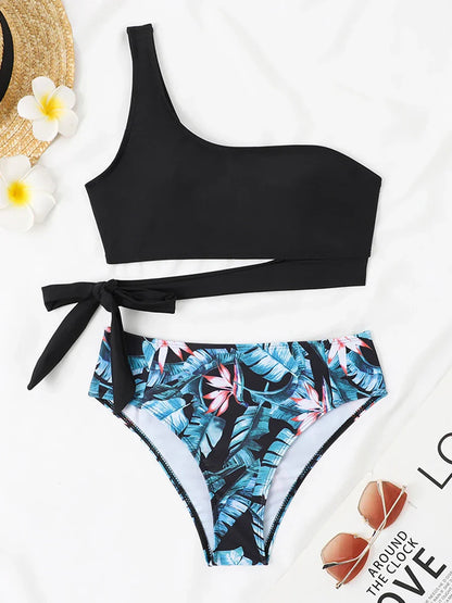 Biquíni de Um Ombro Liliana