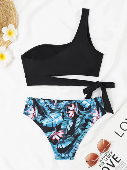 Biquíni de Um Ombro Liliana