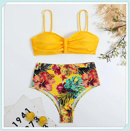 Biquíni Estampa Tropical Vivian
