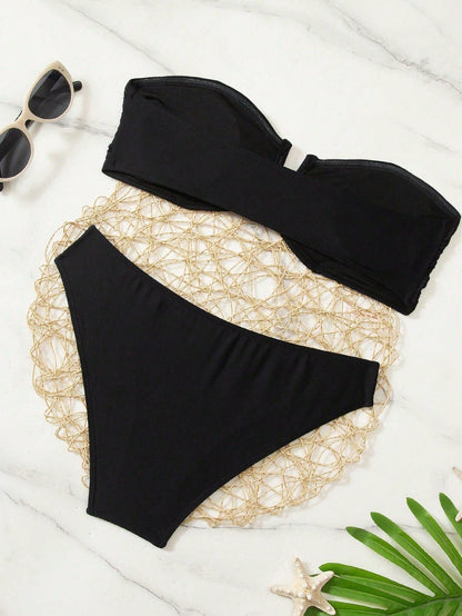 Biquíni Tomara que Caia com Decote V