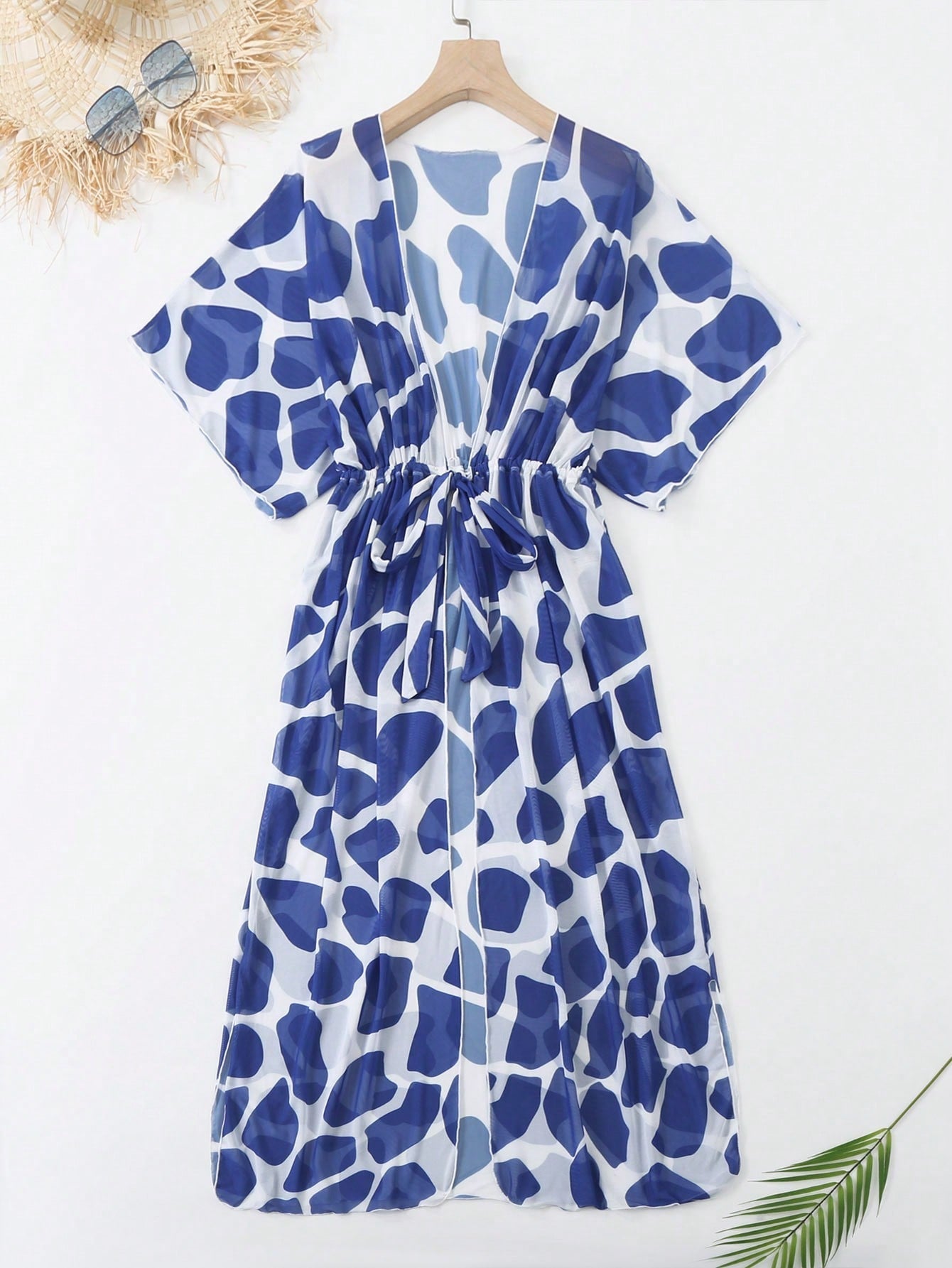 Saída de Praia Longa de Malha Transparente