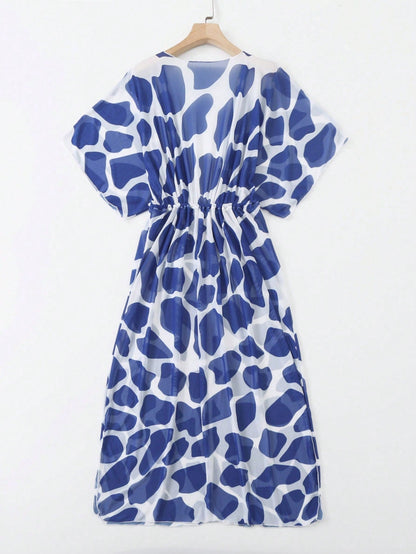 Saída de Praia Longa de Malha Transparente