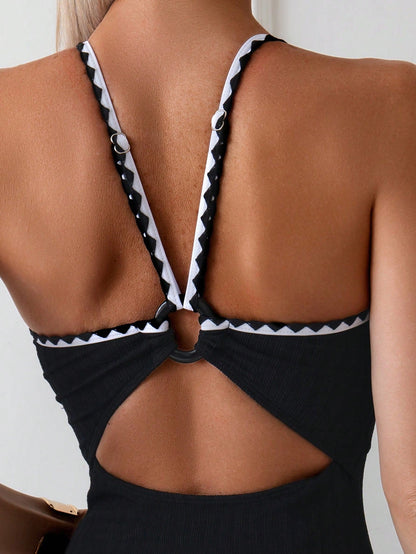 Maiô Cor Contrastante